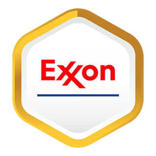 Exxon logo.