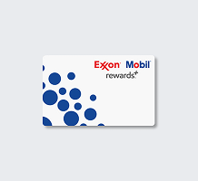 Exxon Mobil Rewards+ membership card